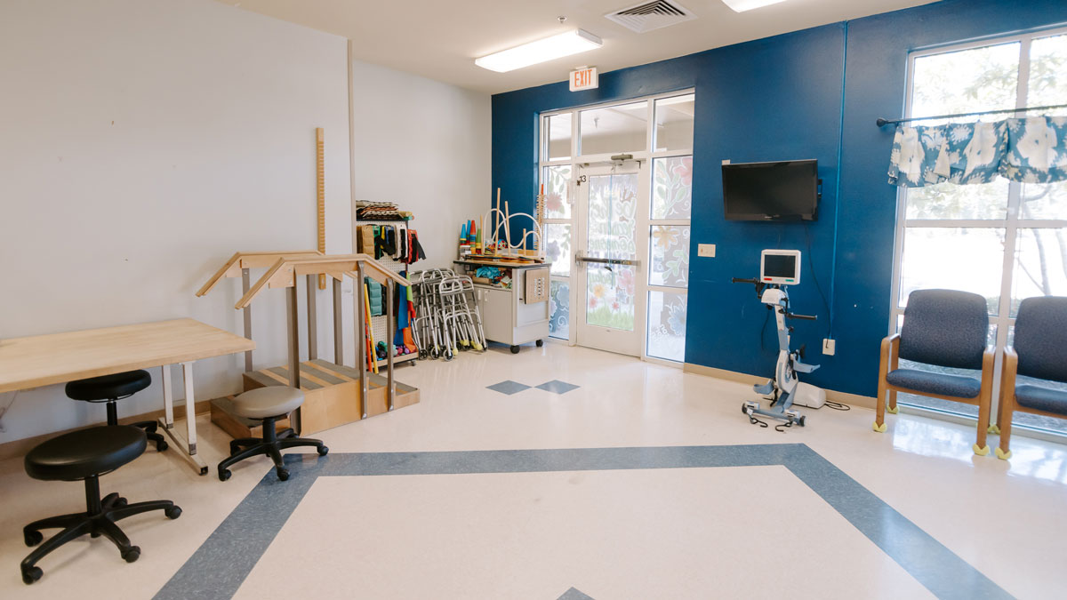 Therapy Room at Courtyard Rehabilitation and Health Center